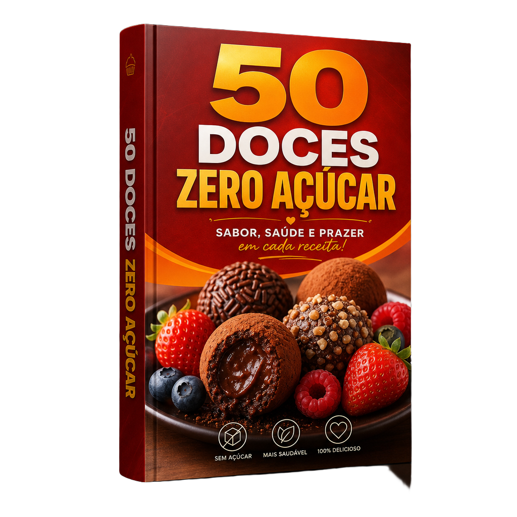 Ebook 50 Doces Zero Açúcar