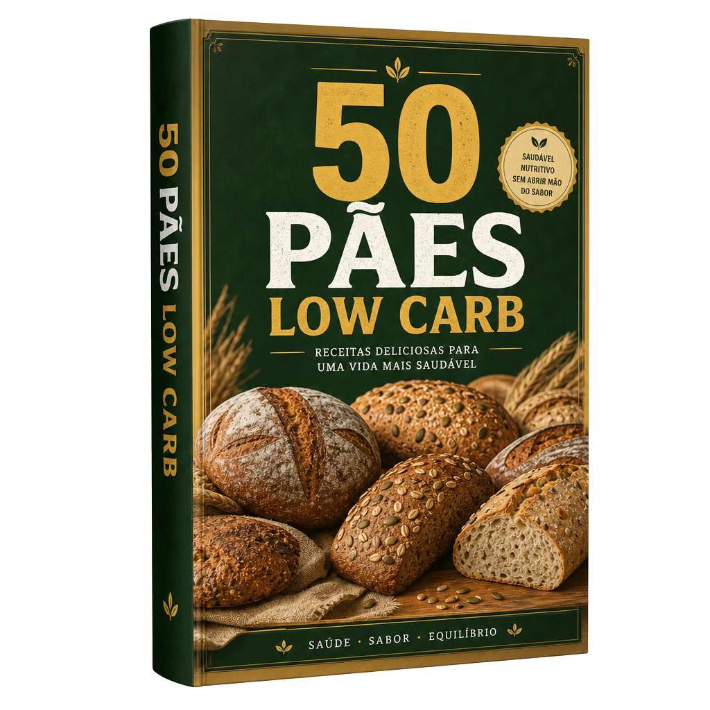 Ebook 50 Pães Low Carb